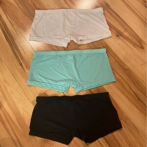Men’s Sheer/Semi-Sheer low rise boxer briefs underwear—White, Mint & Black